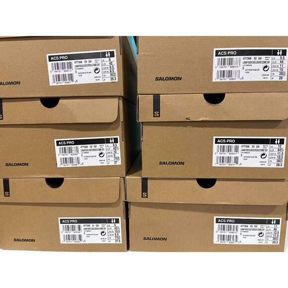 Salomon ACS Pro Lunar Rock Cosmic Sky Mens 8.5us - Picture 7 of 7